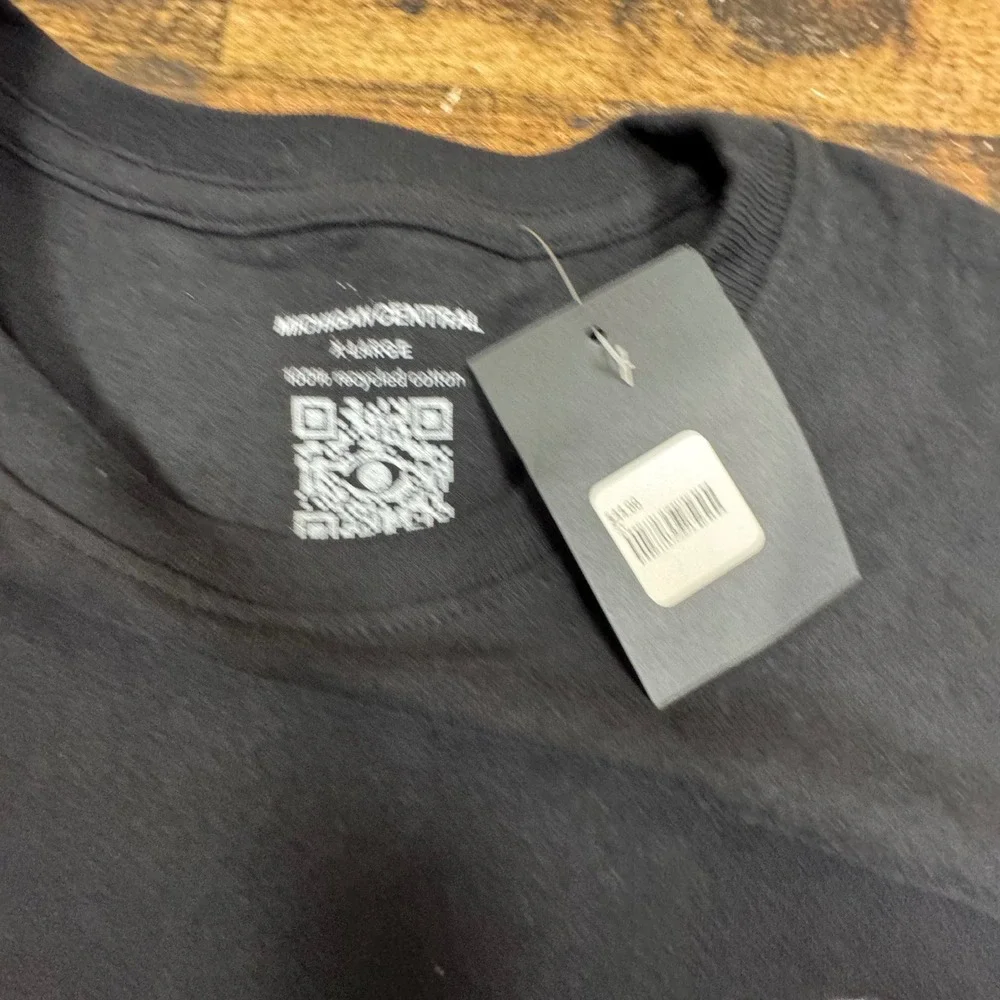 Michigan Central Open 2024 Graphic T Shirt Black X Large Recycled Cotton - Picture 2 of 3